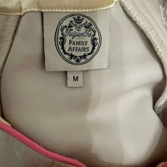 Stylish Beige Mini Dress with Fruit and Vegetable Design - Picture 8 of 8